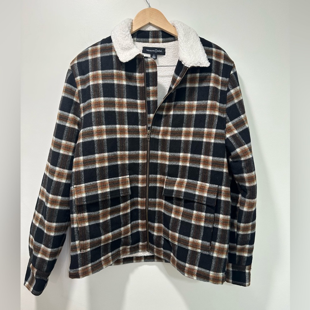 Men Treasure & Bond Jacket Sz M